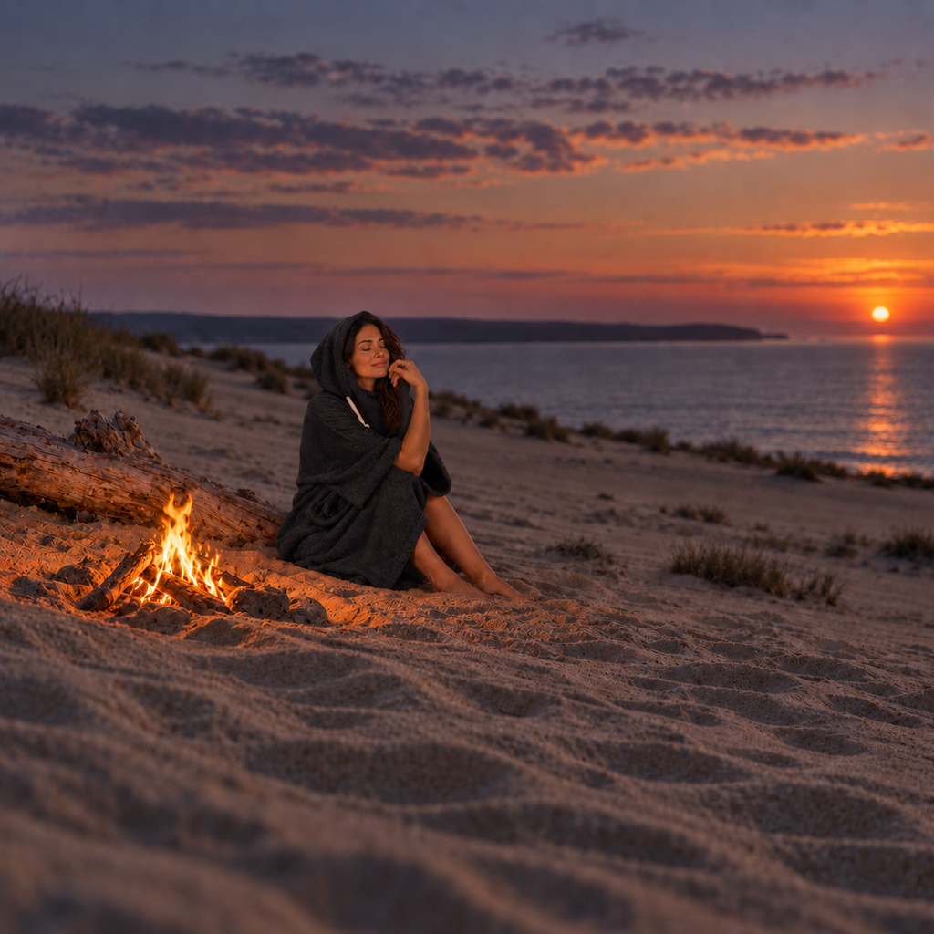 Premium Terry Towel Poncho