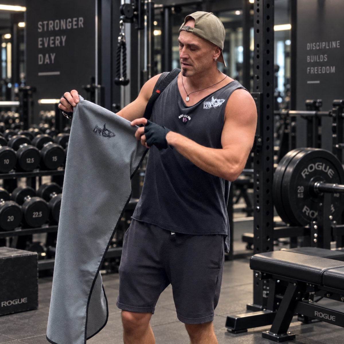 Vains Hils – Towelshop įkūrėjas ir fizinio rengimo specialistas